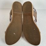 Lucky Brand Gadine Espadrille Sandal Women's 8.5M Tan Suede Ankle Strap Open Toe Photo 8