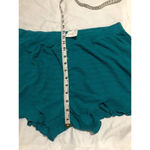 Stars Above teal pajama shorts size L Photo 4