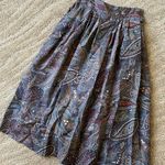 Nordstrom made in Italy 100% wool front pleat beautiful midi flare skirt Photo 0