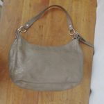 Coach F19415 Metallic Leather Signature Embroidered Shoulder Bag Photo 9