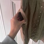 Madewell  Alexandra linen blend button front dress- M Photo 6