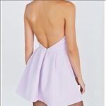NWOT Keepsake the label keyhole lavender purple mini flare backless dress XS Purple Photo 1