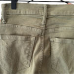 Mother The Smokin' Double Ankle Jeans Sage Green 24 High Rise Photo 9