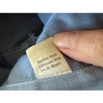 Vintage 70s Bell Bottom Chambray Blue Pants XS 2 4 Photo 8