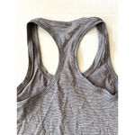 Lululemon  Wee Are From Space White Gray Stripe Swiftly Tech Racerback Tank 2.0 6 Photo 5