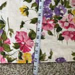 🦋 Incognito Off White Floral Vintage Tank Top Blouse Large Spring Easter Photo 4