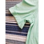 Zella Womens Twist T-Shirt Short Sleeve Crew Neck Active Green Statue Size (M) Photo 8