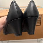 Naturalizer  Black Patent Wedge Shoes Photo 2