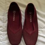 Vivaia burgundy Maryjane style flats. Size 36 size 5.5/6 Red Photo 0