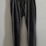 Lululemon On The Fly Pant 28" Heathered Gray Black Pull On Size Photo 2