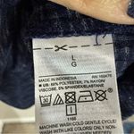 Old Navy  Luxe Blue Heathered Tank Top with Flowing Cut Size Large Photo 4