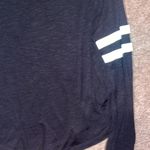 Divided Loose Fitting Long Sleeve Tee Photo 1