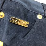 St. John  sport navy high waisted flare pants 8 B2 Photo 5