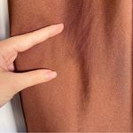 House Of CB • Myrna Chocolate Satin Corset Slip Dress brown bustier boned bodice Photo 8