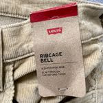 Levi's Ribcage Bell Bottom Corduroy Pants 30 High Waist Flare Tan NWT Retro‎ 70s Photo 5