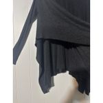 Romeo + Juliet Couture  XS Sage Oversized Knit Poncho Sweater Photo 1