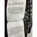 J.Crew  Collection Black White Gingham Italian Cashmere Cardigan Sweater M Photo 4