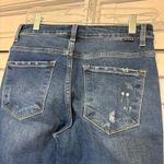 Risen‎ Paint Splatter Jeans Size 7/28 Blue Photo 5