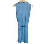 Banana Republic Banana Republic Blue Chambray Denim Dress Sleeveless Tie Waist Women’s size 8 Photo 1