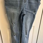 Wallflower Distressed Denim Overalls – Size Medium Blue Photo 4