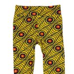 LuLaRoe Printed Leggings Yellow Multi Color One Size 2-10 Photo 5