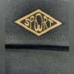 St. John Sport Black Twill Cotton Blazer Gold Hardware Size Small Photo 5