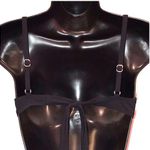 Bamboo  Black Bikini Top Photo 2