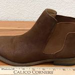 Franco Sarto “Kabrina” Cognac Brown Suede Leather Chelsea Ankle Boots Size 6.5 Photo 8