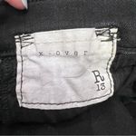 R13 Black Waxed X-Over Jeans Photo 13