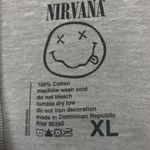 Urban Outfitters Nirvana Gray Graphic T-Shirt Size XL Photo 3