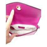 Kate Spade Sadie Envelope Crossbody Purse in Candied Plum Pink Leather k7378 Photo 2