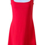 Susana Monaco Susan Monaco Revolve Summer Fit Flare Dress Red Sleeveless Square Neck Women Med Photo 0
