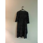 LuLaRoe Black Striped Open Front Oversized Cardigan | Size Small Photo 2