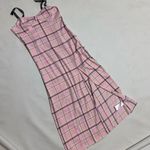 Urban Outfitters Lace Straps Plaid Dress NWOT Photo 8