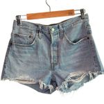 Levi's 501 Premium Light Wash Denim Cut-Off Shorts - size 26 Photo 0