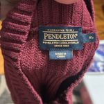 Pendleton Women's Burgundy Sleeveless Sweater Vest Photo 3