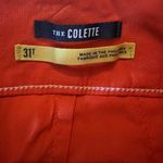 Anthropologie Maeve The Colette Orange Wide-Leg Pants, 29 inseam, sz 31 TALL Photo 3