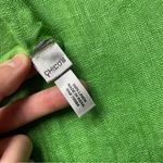 Chico's Chico’s 100% Linen Elegant Orange Woven Resortwear Spring Scarf Photo 5