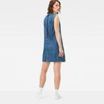 G-Star Raw Blake A-Line Sleeveless Denim Dress Photo 9