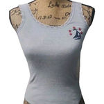 Variety Import Womens Size S Tank Top Scoop Neck Gray‎ Photo 0
