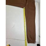 Paige  Women's Mayslie Jogger pants in Cognac Luxe Coating size 28 Photo 5