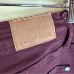 Judy Blue Tummy Control Oxblood High Rise Wide Leg Crop Jeans Plus Size 18 W Photo 6