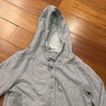 Patagonia  Ahnya Organic Cotton  Women's Hooded Sweatshirt Grey Size S Photo 2
