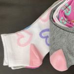 Rachel Rachel Roy Valentines Day 6 Pair of 1/4 Socks NWT Sweetheart Pink Photo 3