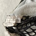 Brooklyn Karma  Fishnet Boyfriend Jeans in Light Steel Blue Size Small Mixology Photo 6