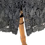 Katherine Kelly Women's Dress Sz 6 Black Lace Evening Party Cocktail Sheath Photo 5