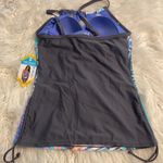 Free Country Blue and Orange Top Swim size M it’s only TOP brand new Photo 3