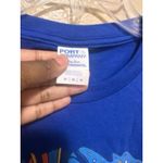 Disney ‎ Sorcerer Mickey Fantasia Long Sleeve Blue Graphic T-Shirt Photo 5