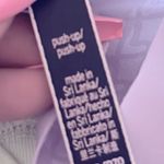 Victoria's Secret Victoria’s Secret Lavender Push-Up Padded Underwire Bra with Rhinestone “V” Photo 4