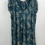 Free People  Hello Lover Dusty Indigo Long Sleeve Tunic Extra Small Photo 0